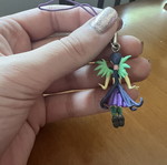 Witch vintage miniature new