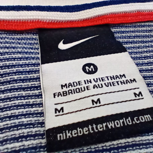 France Training Polo Shirt Nike size M like new, blue
