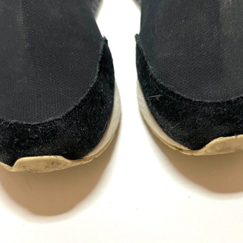 Diesel black sock athletic shoes used, size 42, black-blue