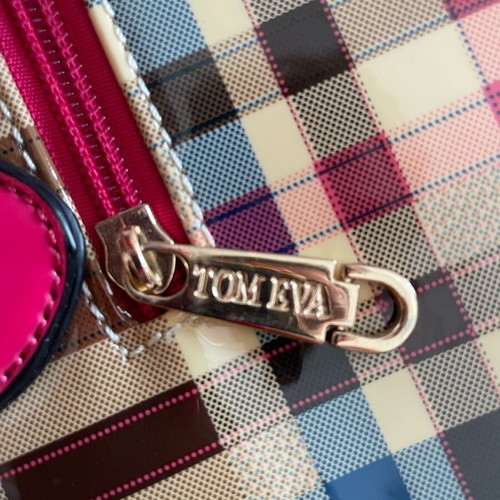 Tom and Eva handbag like new, pink multicolor