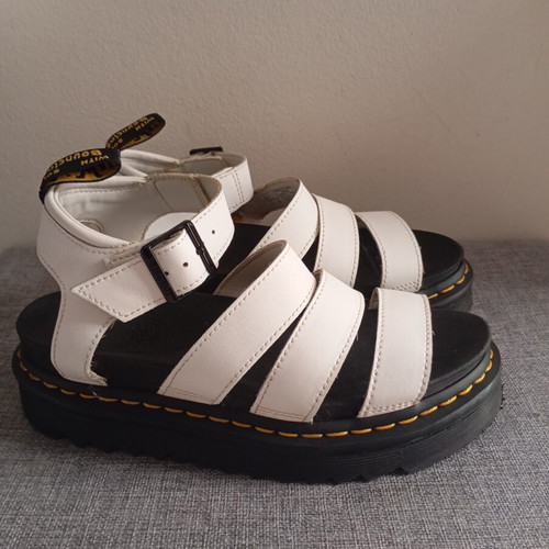 Dr. Martens Blaire sandals like new, size 37, black and white