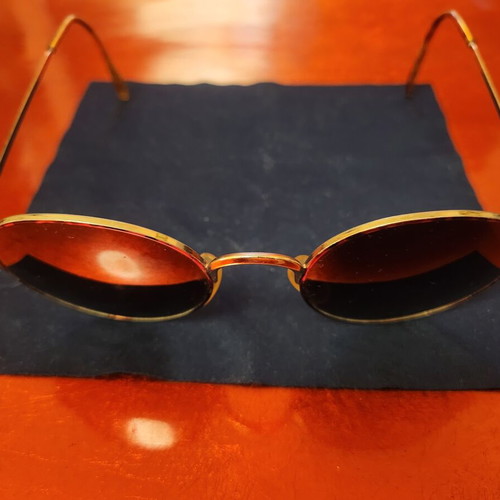 Polo Ralph Lauren Classic 25/N/S Vintage Sunglasses like new, brown lenses