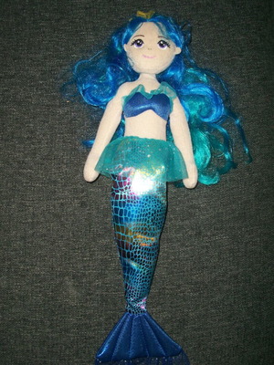 Κούκλα γοργόνα Aurora Rainbow Indigo, σειρά Sea Sparkles