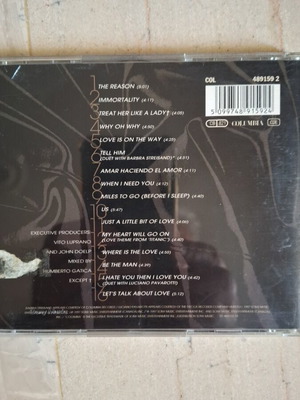 Celine Dion Let's Talk About Love CD used, pop