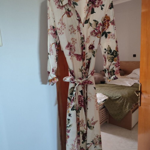 Zara floral dress size L like new, multicolor