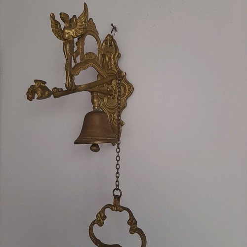Antique 18th Century Bronze Bell used