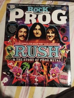 Classic Rock Presents Prog #3 Magazine with CD like new