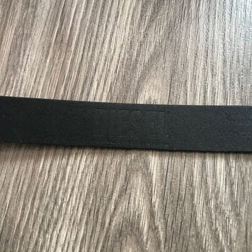 Diesel black leather belt like new