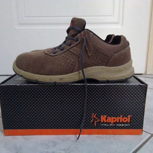 Kapriol Patrol Safety Shoes like new, brown, size 40