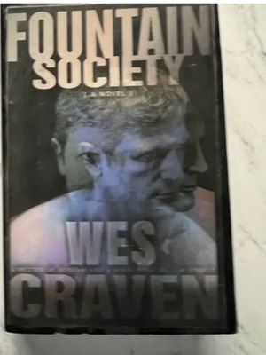 Fountain Society book autographed by Wes Craven, like new