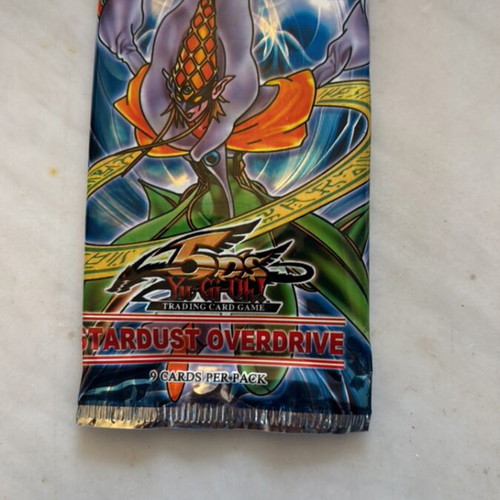 Yu-Gi-Oh! Stardust Overdrive card pack new, English Edition