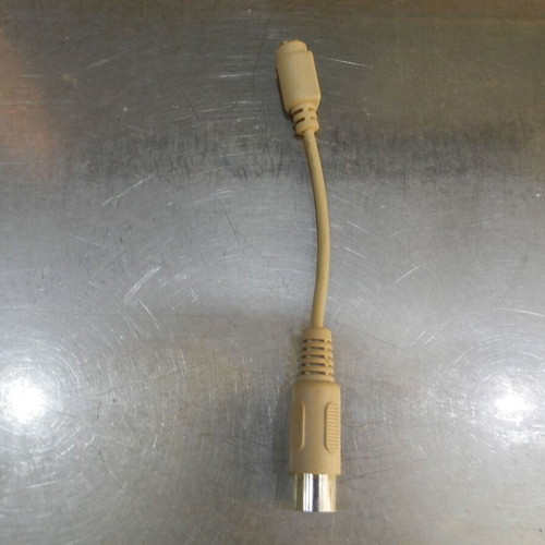 Adapter Keyboard Mini Din 6F-DIN 5M vintage for retro PC like new