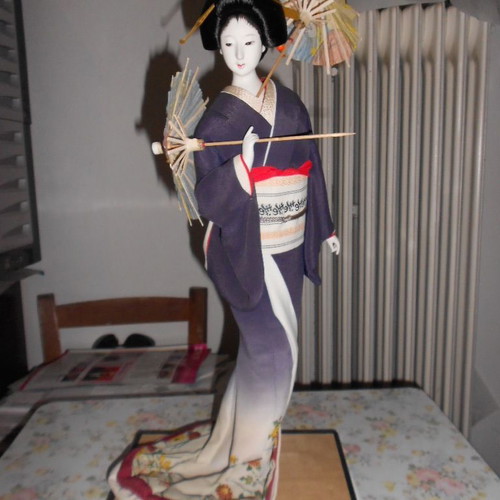 Vintage Japanese dolls like new, set of 3 pieces