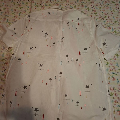 Zara Boys' Shirt New White Size 164 cm Age 13-14