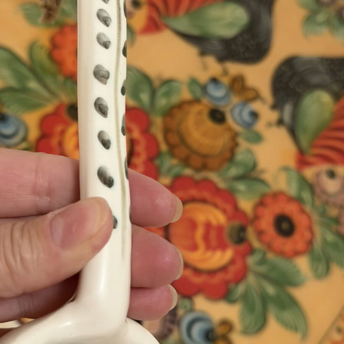 Decorative handmade painted spoon new