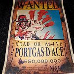  Συλλεκτικη Αφισα One Piece PortGas D'Ace