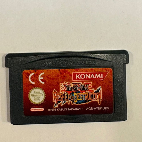 Yu-Gi-Oh Reshef of Destruction Game Boy Advance game