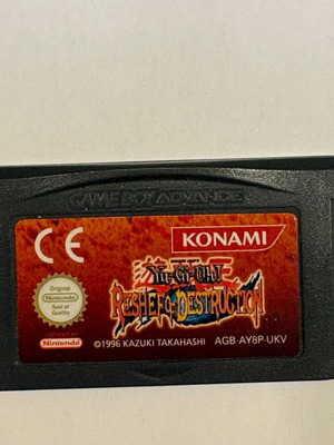Yu-Gi-Oh Reshef of Destruction Game Boy Advance game