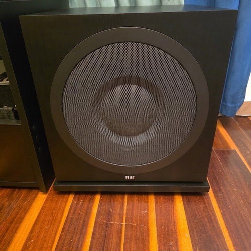 ELAC Debut SUB3030 Black Ash Vinyl 12" 500W Subwoofer