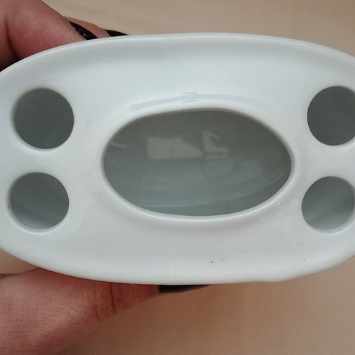 Vintage porcelain toothbrush holder like new