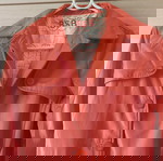  BSB Υπέροχη γυναικεία καμπαρντίνα πορτοκαλί size Small  / Vintage