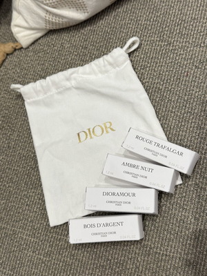 Christian Dior La Collection Privée σετ δειγμάτων καινούργιο, 4 x 1.2ml με θήκη