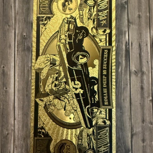 Sprayground Trillion collectible golden ticket like new