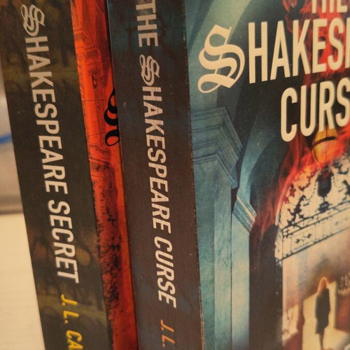 The Shakespeare Secret and The Shakespeare Curse set of books like new, English