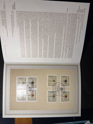 Collectible First Day Cover Libellen Stamps 1991, new