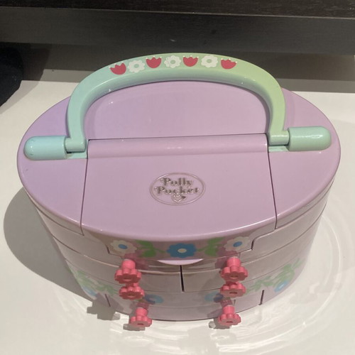 Polly Pocket Pullout Playhouse Beauty Case 1991 by Bluebird Toys