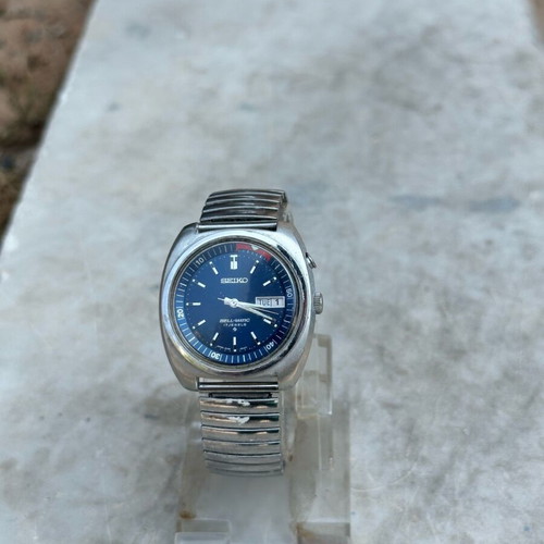 Seiko Bell-Matic 4006-6031 vintage automatic alarm wristwatch used