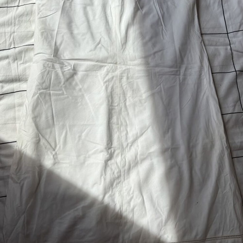 La City White Dress Size L 40 Like New