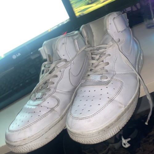 Nike Airforce high sneakers, white, size 44-44.5
