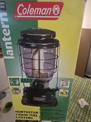 Coleman NorthStar Liquid Fuel Lantern new, authentic