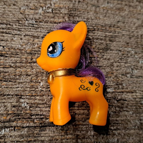 My Little Pony magazine used with poster and figure