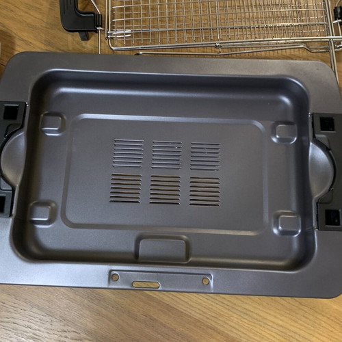 Delonghi BQ80.X Electric Table Grill 2450W like new, stainless steel