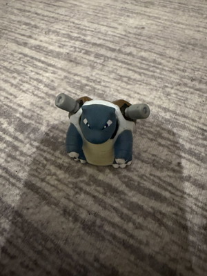 Pokemon Blastoise figure used, with marble