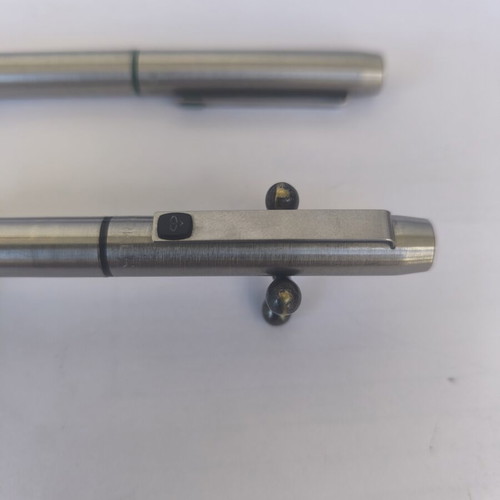 Parker 25 set rollerball made in England, used, stainless steel
