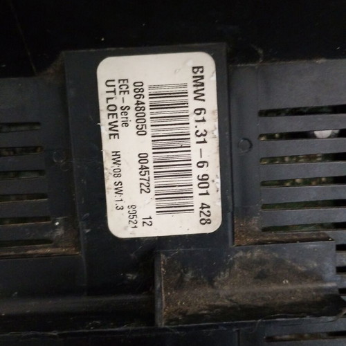 BMW E46 Light Switch used 6131-6901428