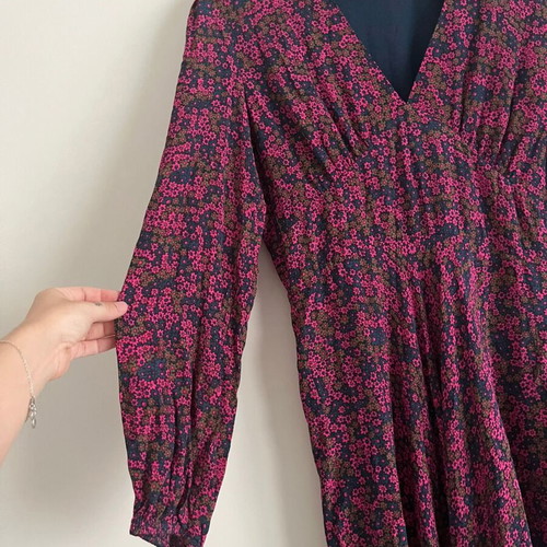 Samsoe Samsoe Floral Maxi Dress like new, multicolor