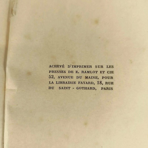 Ma Doctrine book by Adolf Hitler used, French edition 1938