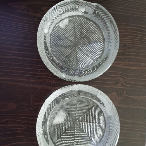 Kosta Boda ashtrays like new, vintage, for cigars, set of 2