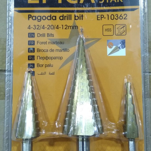 Titanium conical drill bits new