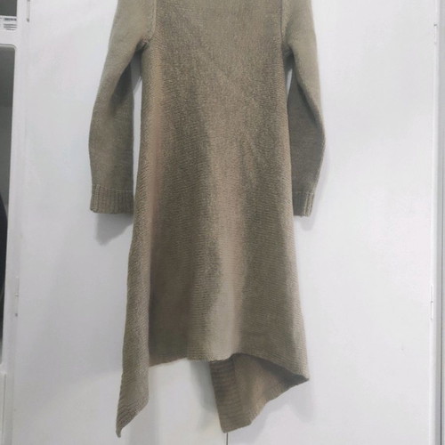 Women's cardigan one size dark beige wrap style
