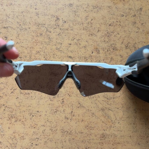 Oakley OO9208 920882 Radar Ev Path sunglasses new, black and white