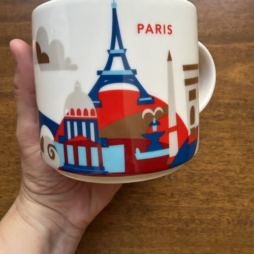Starbucks cup Paris like new with original box