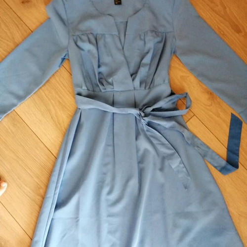 H&M Dresses XS 34 New White and Blue