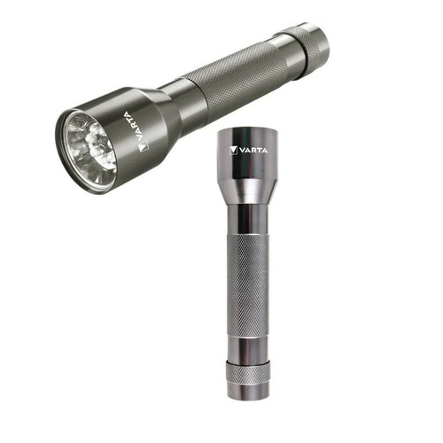 VARTA F20 Aluminium Light flashlight new, strong LED, German product