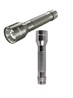VARTA F20 Aluminium Light flashlight new, strong LED, German product