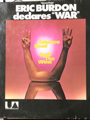 Eric Burdon Declares "War" vinyl LP album used, rock
